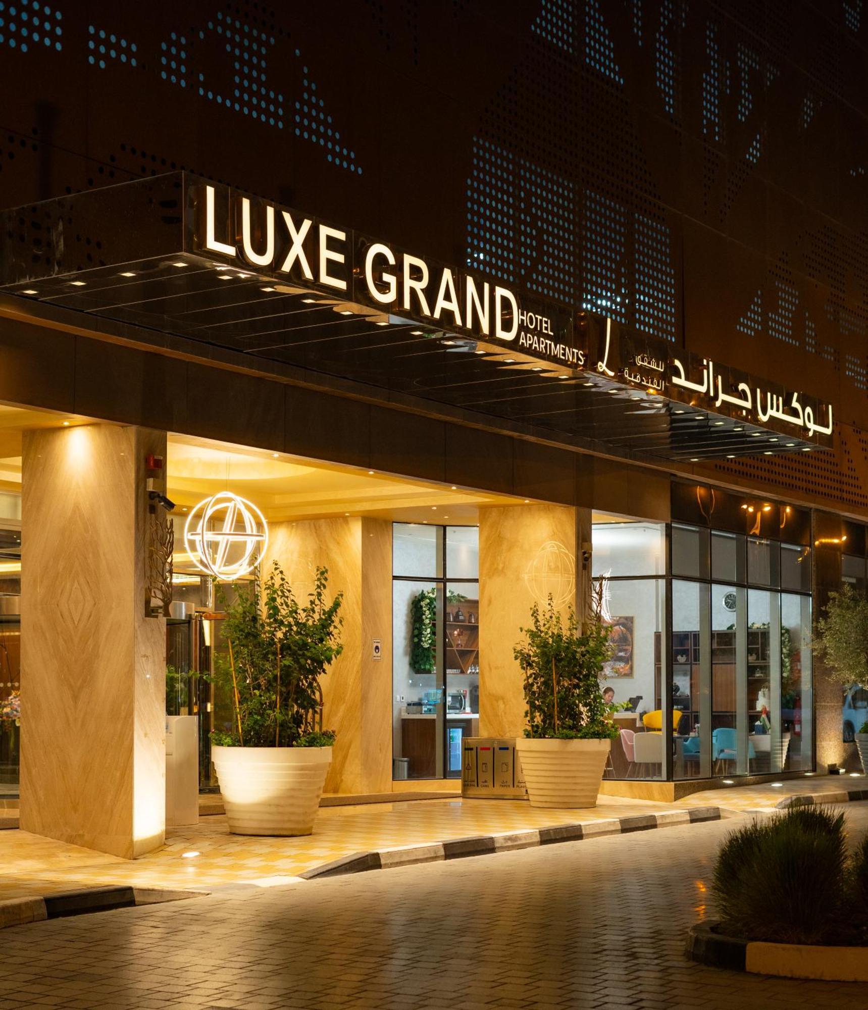 Luxe Grand Hotel Apartments Sharjah Exterior foto